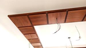 Wood ceiling planks for a tray ceiling. Latest Wooden Fall Ceiling For Living Room Bedroom Interior 13 13 Wooden Ceiling Design Youtube