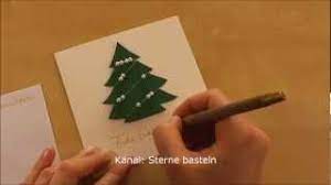 Oft lässt man sich von der atmosphäre mitreißen. Weihnachtskarten Basteln Weihnachtsgeschenke Selber Machen Geschenkideen Diy Weihnachten Youtube