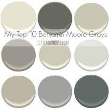 It's a deep rich gray that has a little bit of warmth to it. My Top 10 Benjamin Moore Grays City Farmhouse