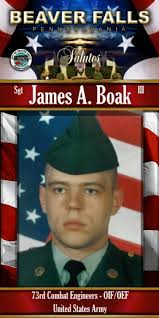 Beaver Falls Military Banner Tribute