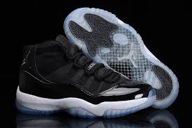 Nike Jordan Brand Michael Retro 11 White Black With Ice Sole Mens Footwear