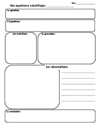 Science Experiments Template Worksheets Teaching Resources