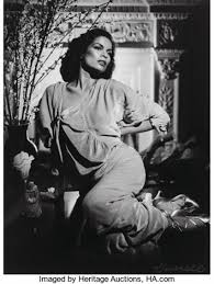 Bianca Jagger as Jean Harlow, Los Angeles by George Hurrell on artnet