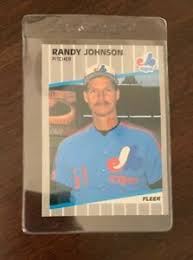 Dale paules 23 december, 2016 at 19:56 how much is a upper deck 1989 upper. 1989 Fleer Randy Johnson Rookie Card With Black Out Marlboro In Background Ebay