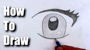 How To Draw A Cartoon Eye - Youtube