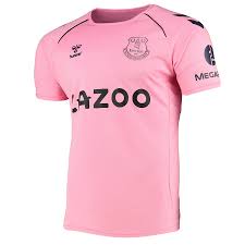 Crear tu camiseta personalizada con la tipografía de everton fc 2019/20 ii. Camiseta De Entrenamiento Everton Rosado Ninos