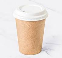 Bamboo Pulp Coffee Cup and Paper Lid 8 & 13 Oz (50 Pcs ...