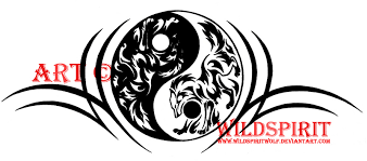 Both sides compliment each other and create individuality. Yin Yang Tribal Wolf Tattoo By Wildspiritwolf On Deviantart