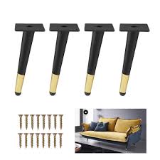 Riesenauswahl an werkzeug und baumaterial. Set Of 4 5 Inch Solid Wood Furniture Legs 4 Pcs Dresser Legs Sofa Replacement Legs Mid Century Modern Wooden Replacement Feet With Gasket Non Slip Mat M4 Screws For Couch Bed Armchair Hardware Furniture Hardware Umoonproductions Com