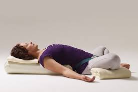 Yoga bolsters are better than the average sofa. Fatigue Relief Iyengar Yoga Sequence For Relieving Fatigue Marla Apt