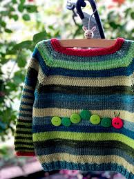 The Very Hungry Caterpillar Sweater Knitionary