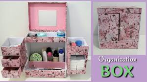 It's not as tricky as it looks. Diy Makeup Storage And Organization Youtube