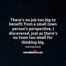 From small one off diy jobs in central london in rented properties to a full office refurbishment and relocation in essex. There S No Job Too Big To Benefit From A Small Town Person S Idlehearts