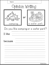 free opinion writing pdf kindermomma com