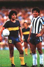 Diego Vs Ruben Galvan Boca Vs Talleres 1981 Club Atletico Talleres Club Atletico Boca Juniors Talleres De Cordoba