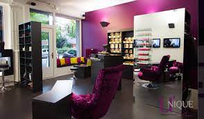 I M Painting One Wall In My Salon Purple Unique Beauty Salon Names Beauty Salon Names Salon Interior