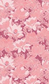 Pink floral patterned background vector. Floral Seamless Pink Pattern Vector Image Of Lotuses And Primroses On Lace Background Lace Background Floral Abstract