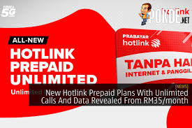 Subscription of m or l pass is mandatory. New Hotlink Prepaid Plans With Unlimited Calls And Data Revealed From Rm35 Month Pokde Net