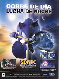 Foro playstation 2 › juegos: Sonic Unleashed Pal Spanish Advert