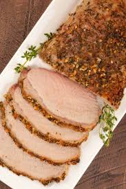 In the opinion of my taste buds, it has more flavor than a tenderloin has. Garlic Herb Crusted Boneless Pork Sirloin Roast Recipe Mygourmetconnection