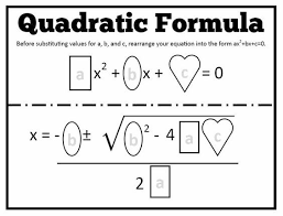 Math Love Quadratic Formula Templates Quadratics Solving Quadratics School Algebra