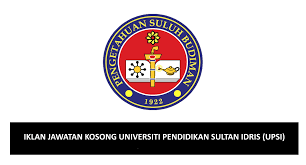 Welcome to universiti pendidikan sultan idris, malaysia. Jawatan Kosong Universiti Pendidikan Sultan Idris Upsi Tarikh Tutup 3 Mei 2021
