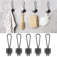 Maybe you would like to learn more about one of these? Buy Pdtoweb 5pcs Black Wire Loop Coat Vintage Metal Hooks Wall Clothes Hanger Organizer At Affordable Prices Price 10 Usd Free Shipping Real Reviews With Photos Joom