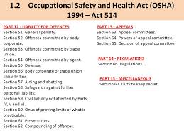 To safety and health arising from the activity of people atwork. Dr Mohd Nasrull Bin Abdol Rahman Universiti Tun Hussein Onn Malaysia Uthm Chapter 1 Health Safety And Environmental Management Presented By Occupational Ppt Download