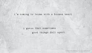What you tell yourself on a daily basis is more powerful than you know. Things Fall Apart Quotes