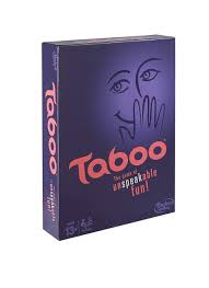 One game that helps to broaden their vocabulary and help them get their point across using descriptions and creative thinking is taboo. Taboo Game The Guessing Game Instruction Rules With Detailed Review Examples