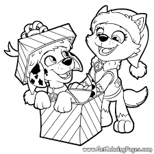 Pin By Graciela Garcia Ruiz On Coloring Pages Paw Patrol Coloring Puppy Coloring Pages Paw Patrol Christmas