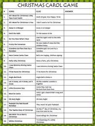 Maybe not as well as you think! Christmas Carol Game Start By Telling Everyone The Song And Then Read The Clue Line The First P Christmas Carol Game Christmas Party Games Christmas Carol