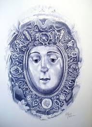 Nuestra Señora La Virgen Del Rocío., Рисунок
