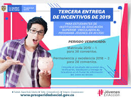Jóvenes en acción de prosperidad social entregará dos incentivos consecutivos en el inicio de su semestre académico 2020. Tercera Entrega De Incentivos De Jovenes En Accion 2019 Universidad De Narino