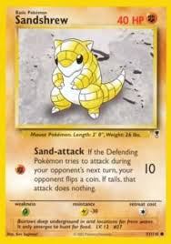 Then, they can augment their card collections with booster packs that provide more cards, letting players develop more diverse decks. Pokemon Card Legendary Collection 91 110 Sandshrew Common Bbtoystore Com Toys Plush Trading Cards Action Figures Games Online Retail Store Shop Sale