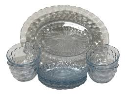 Find all cheap anchor hocking clearance at dealsplus. Vintage Anchor Hocking Sapphire Blue Bubble Glass Dinnerware Chairish