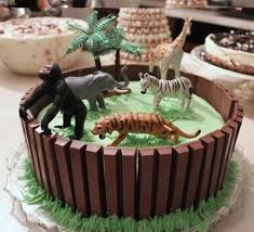 Ten Themed Kit Kat Cakes With All The Recipes And Designs You Need Zoo Birthday Cake Animal Birthday Cakes Jungle Birthday Cakes