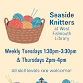 Seaside Knitters event in Falmouth, MA