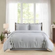 The ruffle diamond 3 piece comforter set includes one soft and luxurious 230 gsm comforter and two matching pillow shams. Country Living Belle Ruffle Comforter Set Overstock 33092436
