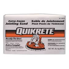 Maybe you would like to learn more about one of these? Quikrete Patio Paver Jointing Sand 36kg The Home Depot Canada