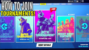 It's time to party up and boogie down with the greatest fortnite players in the world. How To Join Tournaments Fortnite Battle Royale Events Youtube