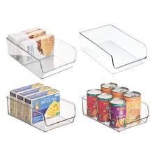 Maybe you would like to learn more about one of these? Mdesign Set Of 4 Storage Tray Ideal As A Kitchen Tray In The Kitchen Cupboards Or As Fridge Boxes Clear Buy Online In Bahamas At Bahamas Desertcart Com Productid 51614795