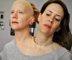 False Face On Instagram Behind The Scenes With Sarah Paulson On American Horror Story Frea American Horror Story American Horror Story Freak American Horror