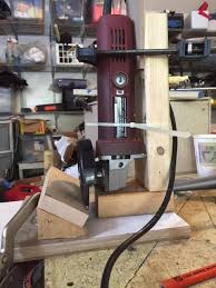 Most lawnmower blades spin at an average of 3000+ rpm. Cheap Easy Mower Blade Sharpening Jig Green Tractor Talk