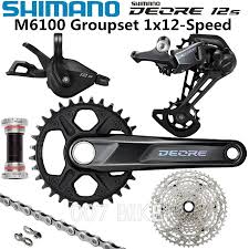 Shimano's primary manufacturing plants are in kunshan, china; Shimano Deore M6100 Groupset Mtb Mountain Bike Groupset 1x12 Speed 32t 170 175mm 10 51t M6120 M6000 Shopee Malaysia