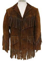 Rustyzipper Com Vintage Clothing Fringe Leather Jacket Vintage Leather Jacket Mens Western Style
