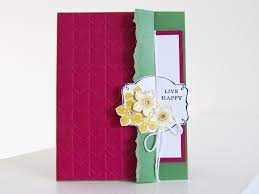 While playing with the new pansy petals suite i quickly realized that you can create cards that all look different by using just the dies, just the stamps or just the designer series paper! Stampin Up Petite Petals Pocket Video Tutorial Post By Demonstrator Brandy Cox