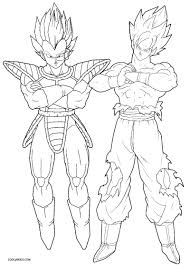 Trunks is a headstrong, technical genius of the dragon ball series. Dragon Ball Z Coloring Pages Vegeta Coloring And Drawing