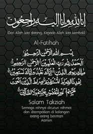 10 Salam Takziah Ideas In 2020 Salam Islamic Quotes Doa Islam