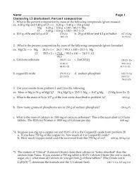What is the empirical formula of a compound containing 60.0% sulfur and 40.0% oxygen by mass? Worksheet Empirical Formula